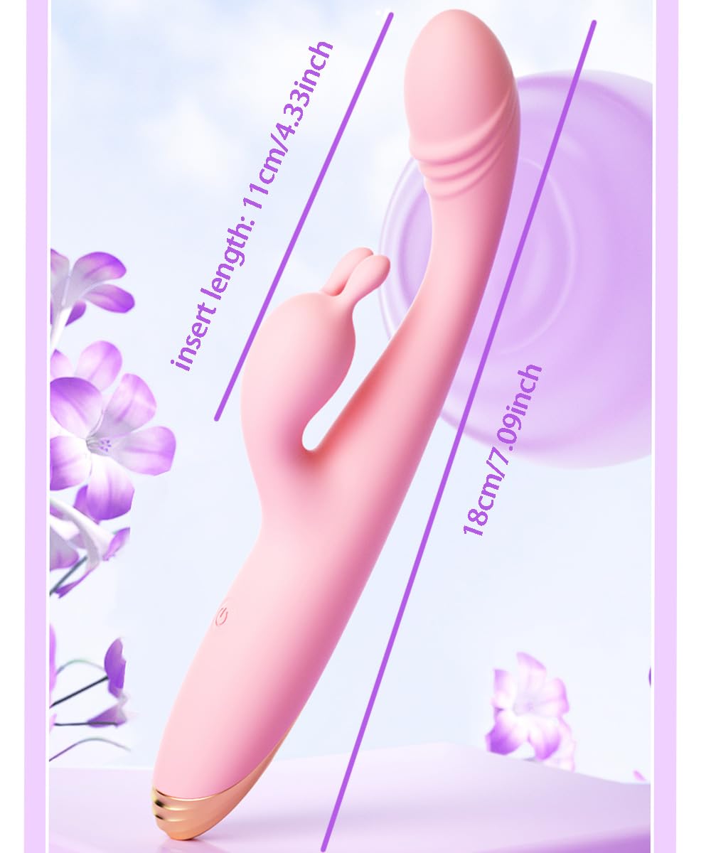 Lobbksha G Spot Clitoral  Vibrator with 10 Powerful Vibrating Modes