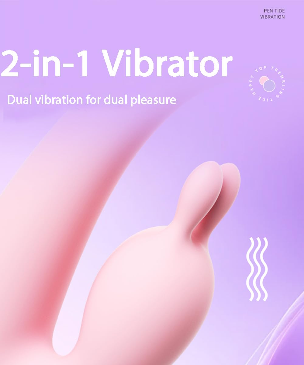 Lobbksha G Spot Clitoral  Vibrator with 10 Powerful Vibrating Modes