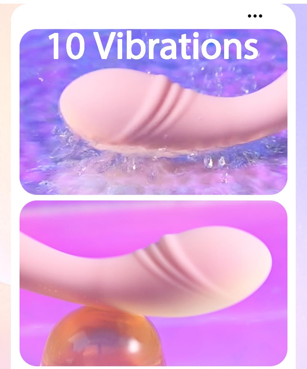 Lobbksha G Spot Clitoral  Vibrator with 10 Powerful Vibrating Modes
